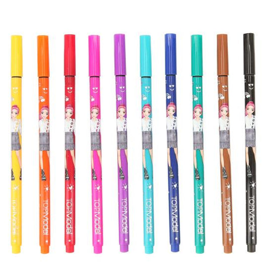 TOPModel Fineliner Set 10 buc