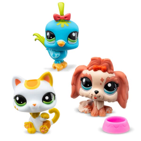 Tub cu 3 Figurine LPS - City Vibes
