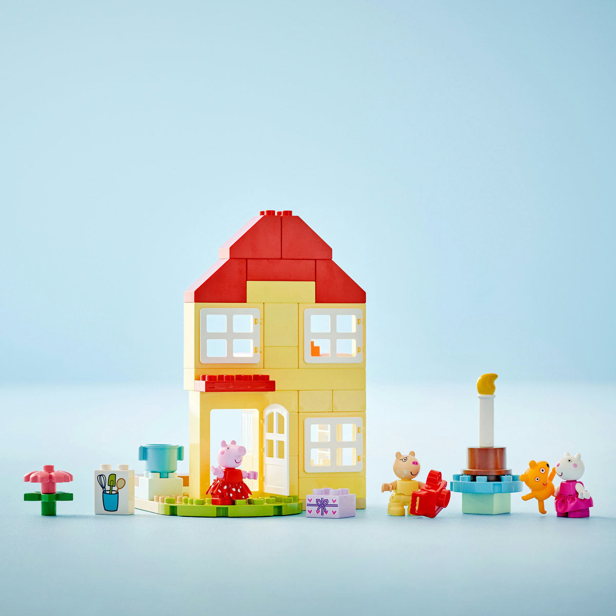 LEGO® DUPLO® - Casa aniversara a Purcelusei Peppa 10433, 59 piese