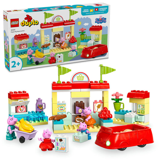 LEGO® DUPLO® - Supermarketul Purcelusei Peppa 10434, 70 piese