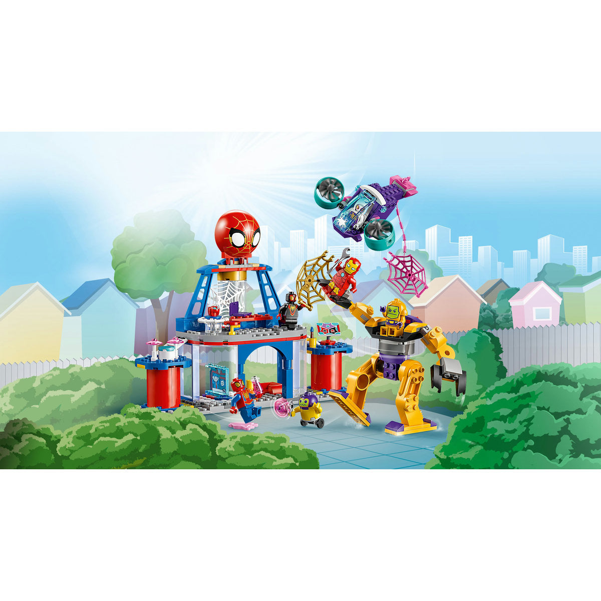 LEGO® Marvel - Cartierul general al echipei lui Spidey 10794, 193 piese