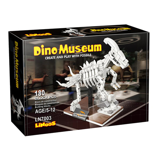 Blocuri de constructie fosile, Muzeul Dino, Parasaurolophus,180 piese