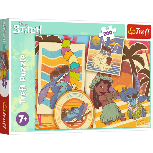 Puzzle 200 piese - Lumea muzicala a lui Lilo&Stitch