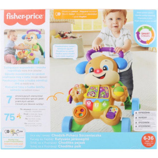 Antepremergător căţeluş, Fisher Price - lb. maghiară și engleză