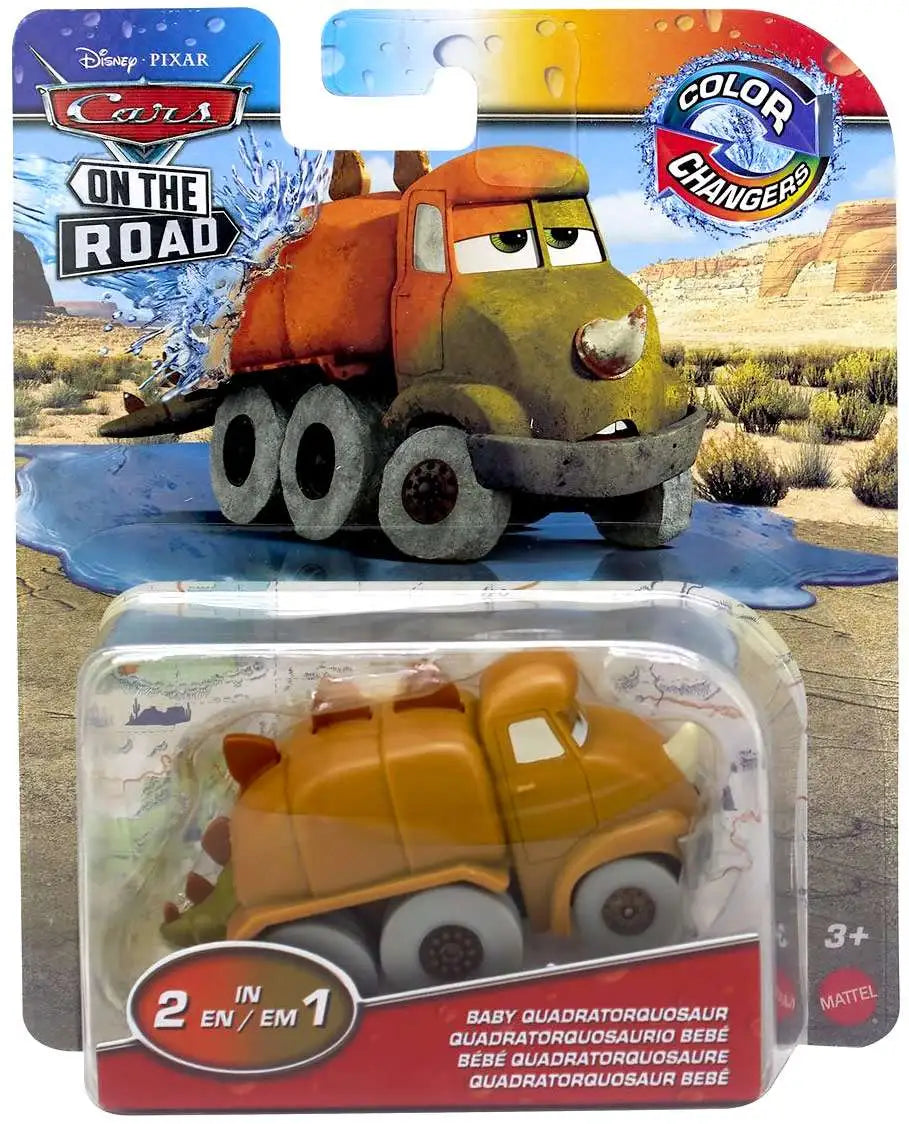 Cars 3 Masinuta cu culori schimbatoare -Baby Quadratorquosaur
