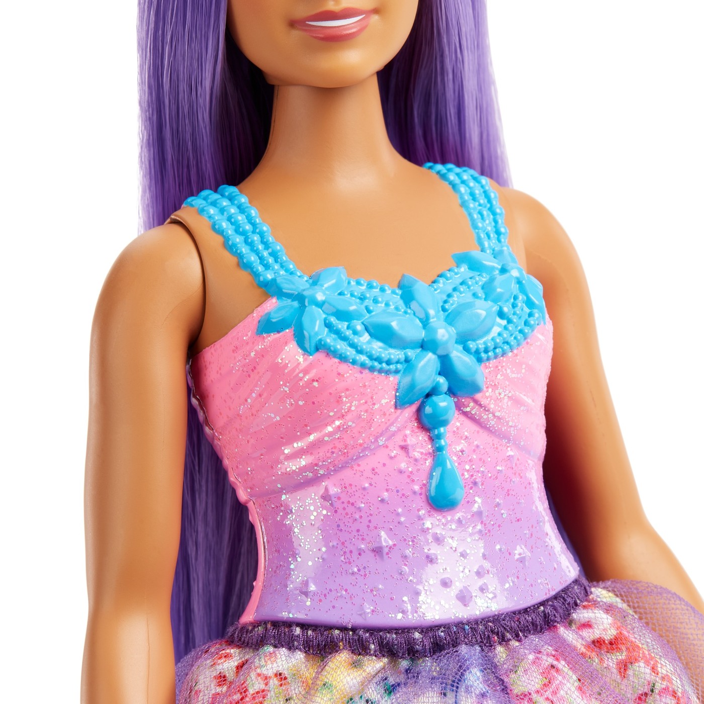 Papusa Barbie Dreamtopia - Printesa cu par mov