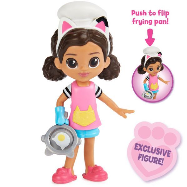 Set de joaca Gabby's Dollhouse, Cat-tivity Pack - Bucătarul Gabby