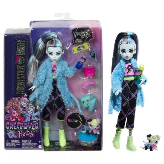 Papusa Monster High, Creepover Party, Frankie Stein