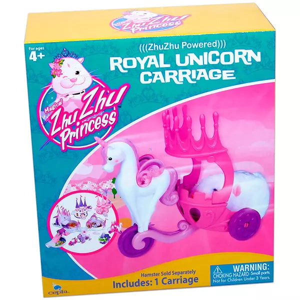 ZhuZhu Pets - Trasura regala cu unicorn (NU contine hamster!)