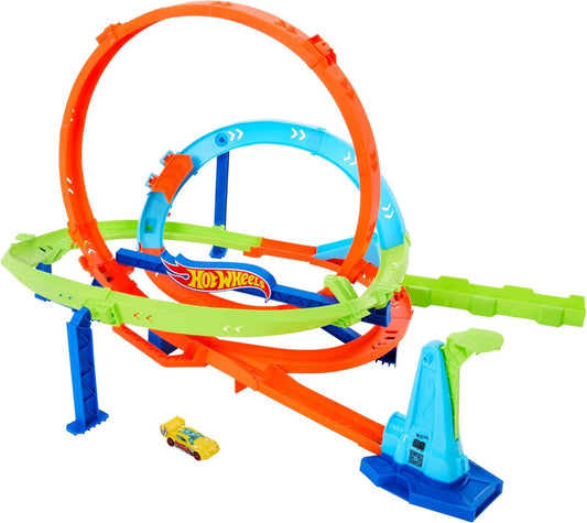 Set de pista Hot Wheels Action Loop Cyclone Challenge