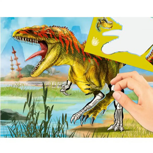 Dino World Carte Stickere Fun