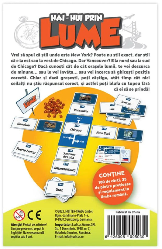 Joc de societate Hai Hui prin Lume