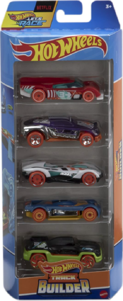 Masinute Hot Wheels 5 buc. - Track Builder