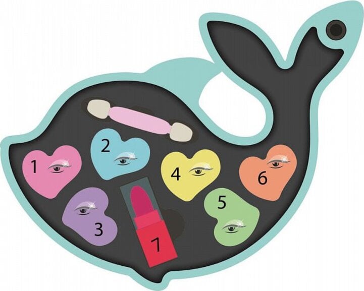 Crazy Chic - Lovely Make Up - Set Machiaj In Forma De Delfin