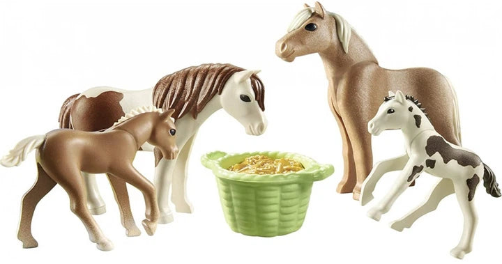 Playmobil - Set 2 Cai Islandezi Cu Manji