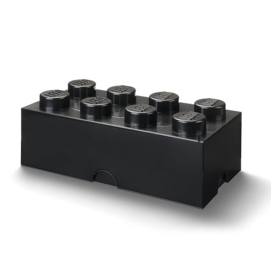 Cutie depozitare LEGO 8 (4x2) - Negru
