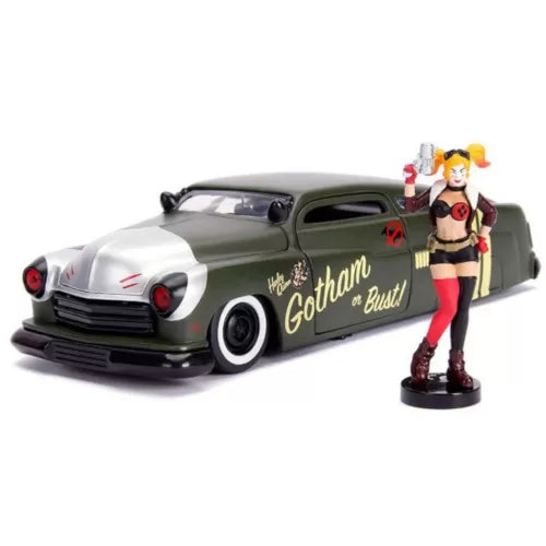Macheta metalica 1:24 Mercury 1951 si Harley Quinn