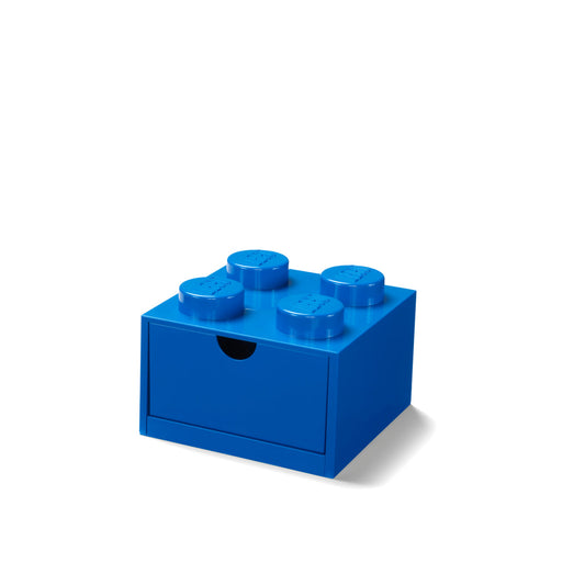 Sertar de Birou LEGO 4 (2x2), 15,8x15,8x11,3cm - Albastru
