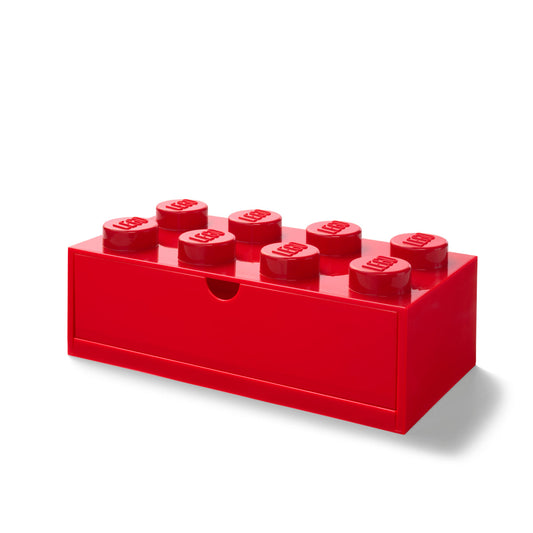 Sertar de Birou LEGO 8 (4x2), 31,6x15,8x11,3cm - Rosu