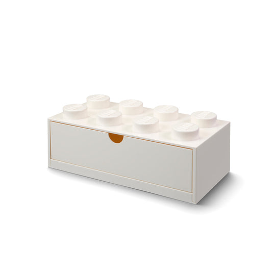 Sertar de Birou LEGO 8 (4x2), 31,6x15,8x11,3cm - Alb