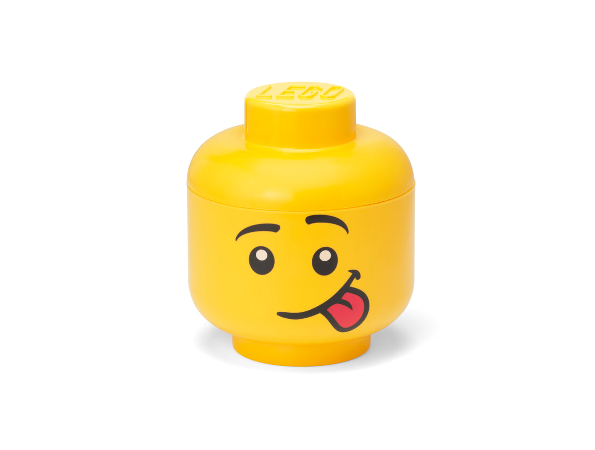 Cutie Depozitare Mica (S) Cap Minifigurina LEGO (16x18,5cm) - Silly