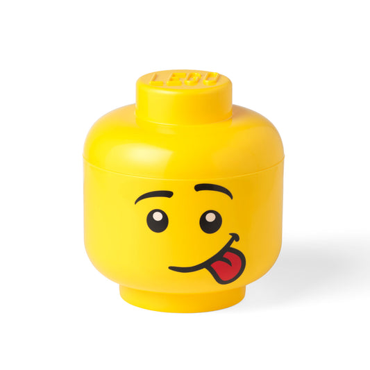 Cutie Depozitare Mare (L) Cap Minifigurina LEGO (24x27,1cm) - Silly