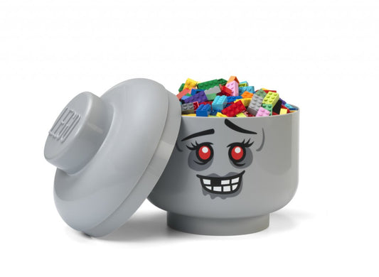 Cutie Depozitare Mare (L) Cap Minifigurina LEGO (24x27,1cm) - Zombie