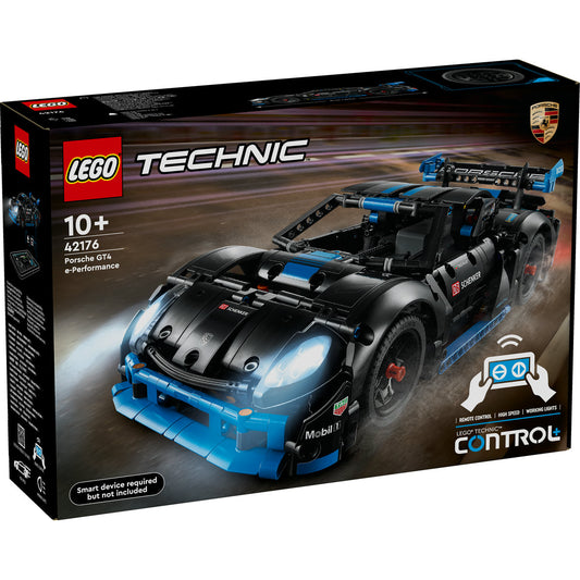 LEGO® Technic - Masina de curse Porsche GT4 e-Performance 42176, 838 piese