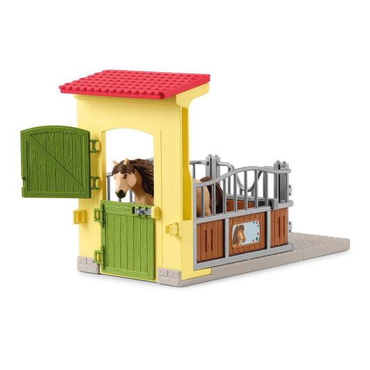 Set Schleich, Boxa pentru ponei cu Iceland pony