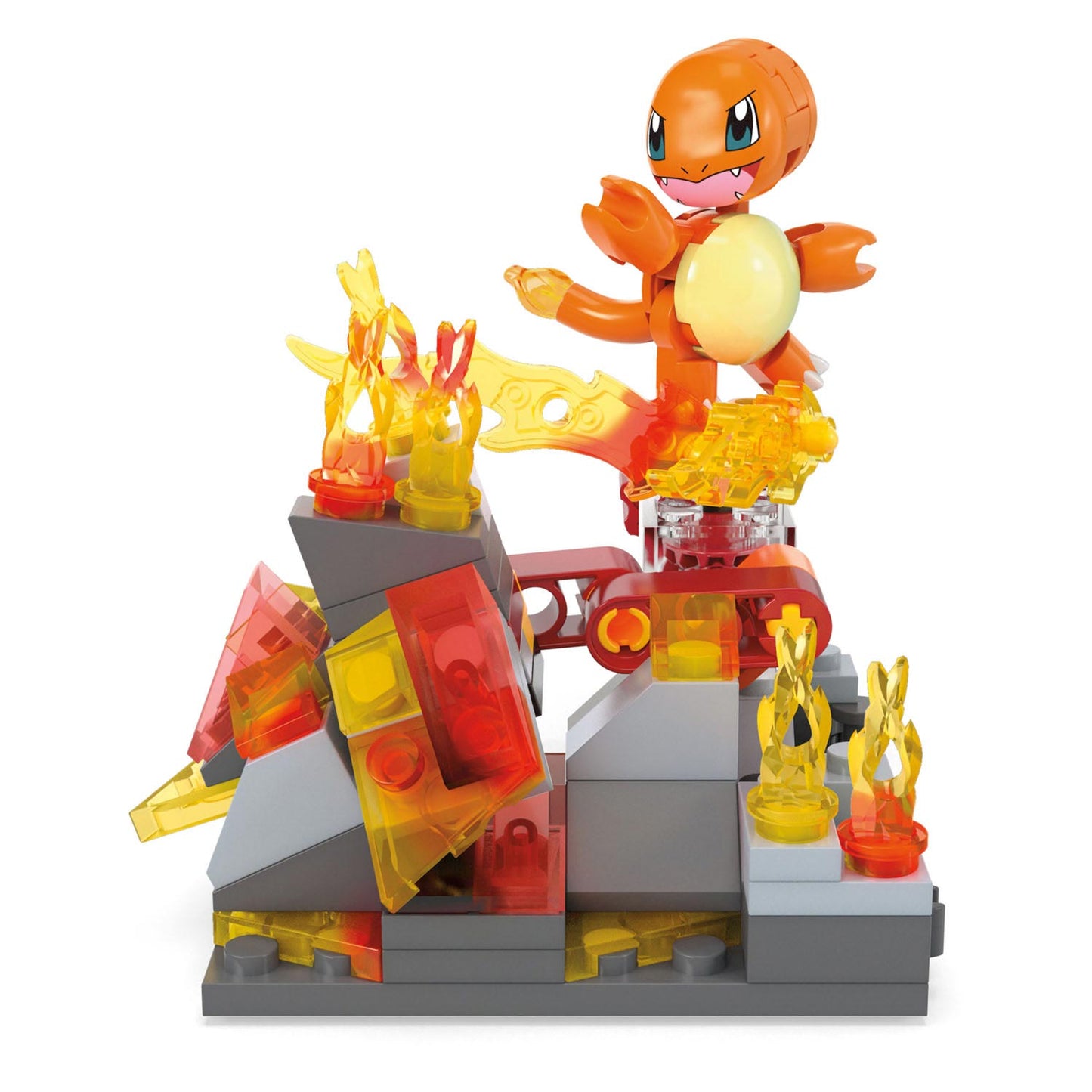 Mega Bloks Pokemon Builder Charmanders Fire-type Spin