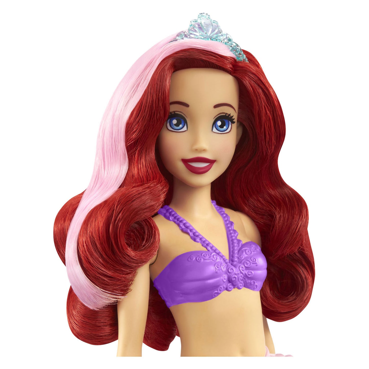 Papusa Disney Princess Ariel cu culori schimbatoare