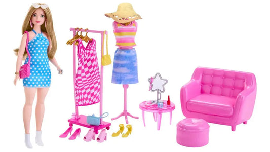 Set de joaca Barbie The Movie, Mania modei