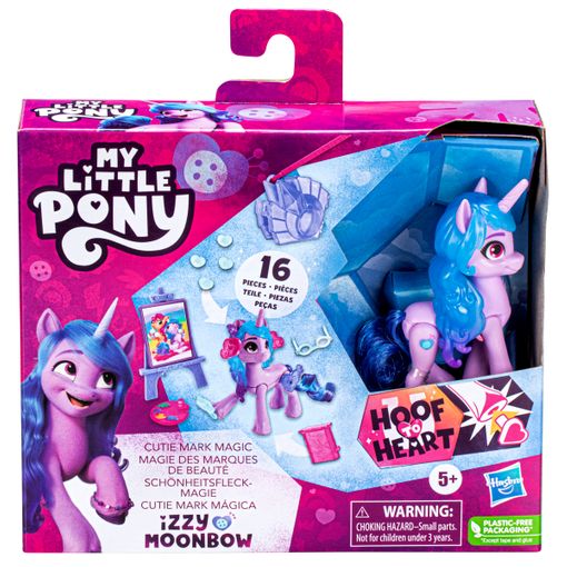 Figurina - My Little Pony Cutie Mark Mafic - Izzy Moonbow 7.5 Cm