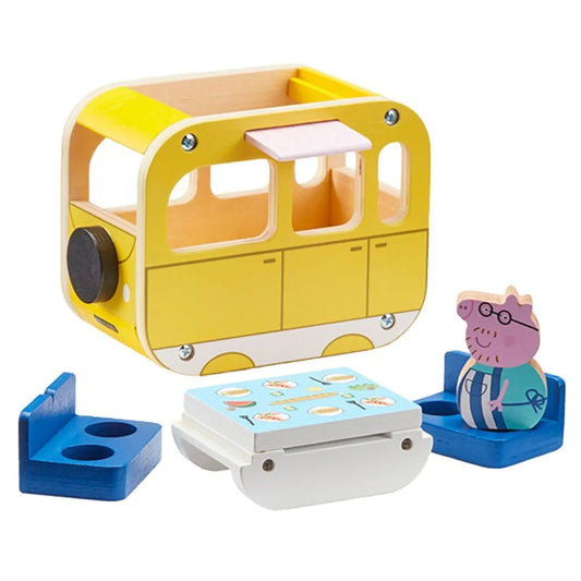 Peppa Pig - Caravana din Lemn