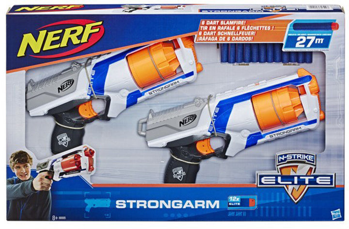 Set 2 blaster Nerf Elite Strongarm