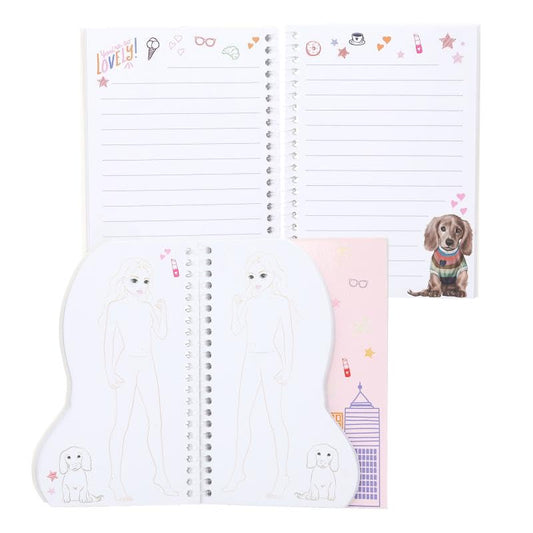 Mini carte de colorat, TopModel, Spirala