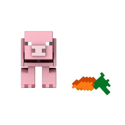 Figurina Minecraft Craft-A-Block - Pig