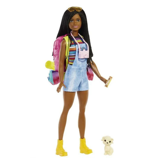 Set de joaca Barbie Camping - Papusa Brooklyn cu accesorii