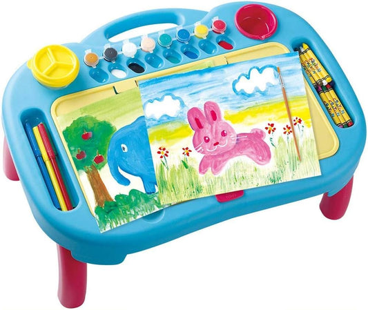 Birou pentru copii Playgo, Set pentru desen, 19 Piese