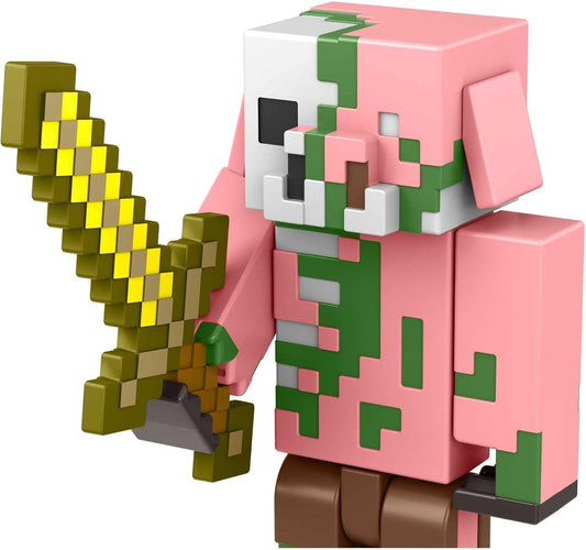 Figurina Minecraft Core Action - Zombified Piglin