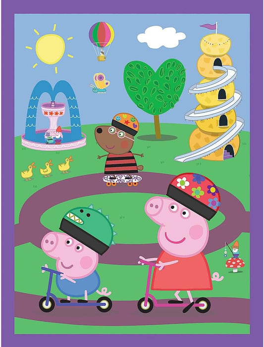 Puzzle 2x (30+48) + Memos (24) - Momente fericite cu Peppa Pig