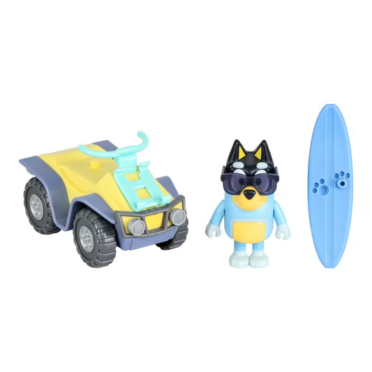 Bluey - Set de joaca - Beach Quad with Bandit