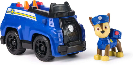 Paw Patrol Vehicule cu Figurina - Chase Patrol Cruiser