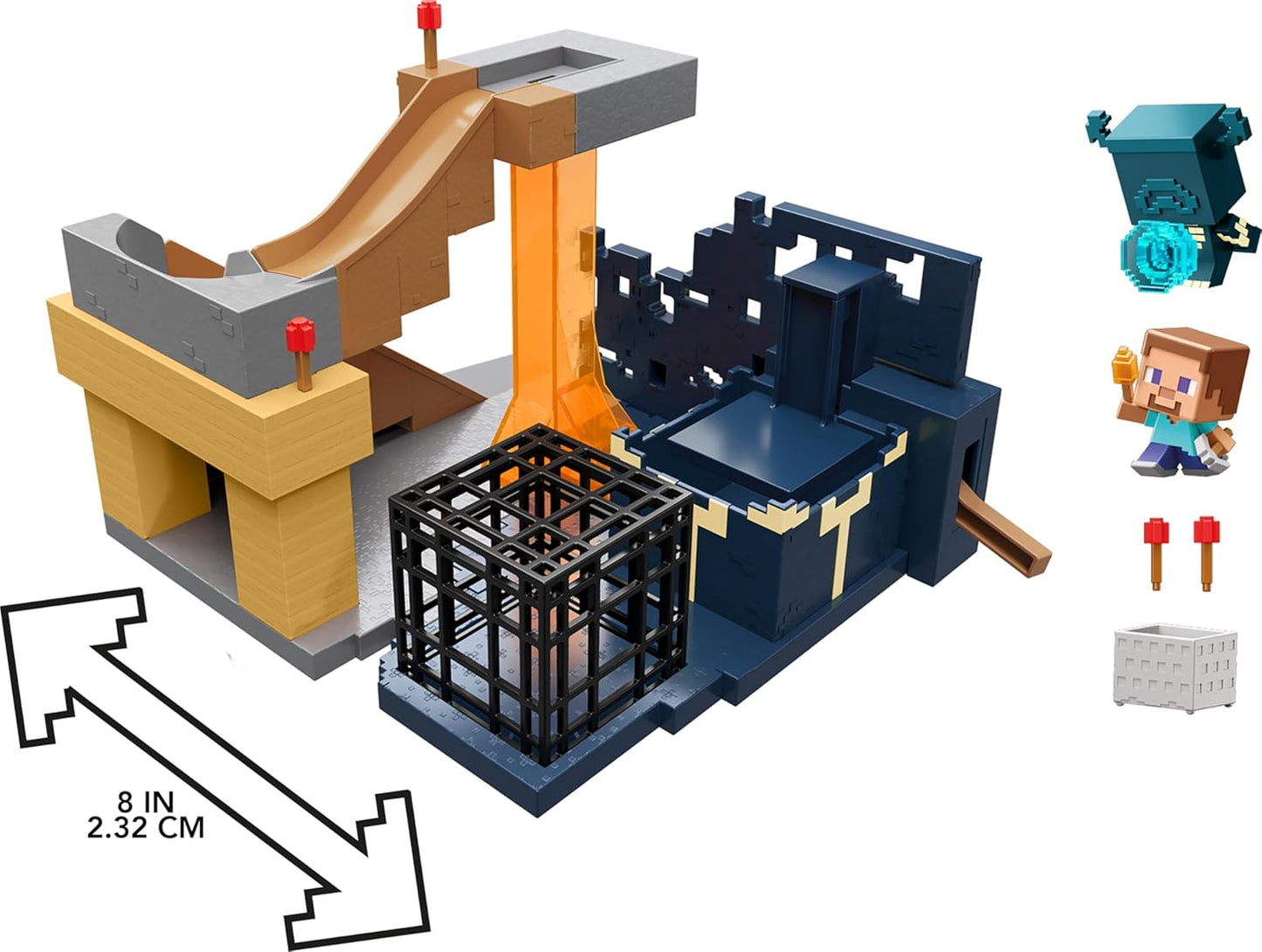 Minecraft Mini Mode - Rise of the Warden, cu 2 minifigurine