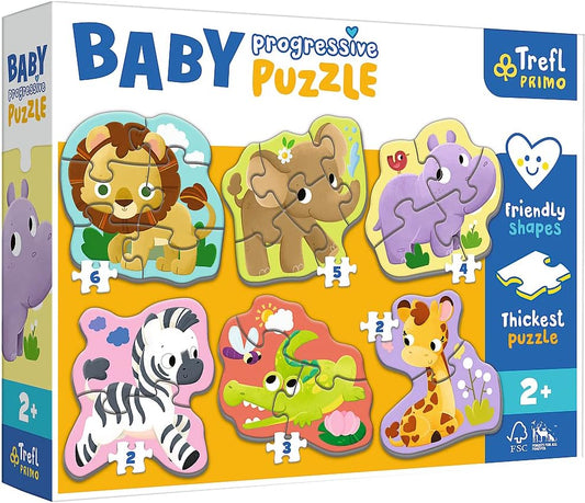Puzzle Baby Progressive - Safari