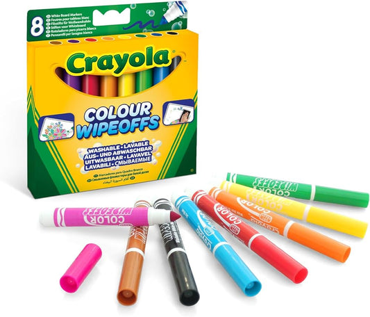 Set Crayola 8 Markere pentru Tabla Alba