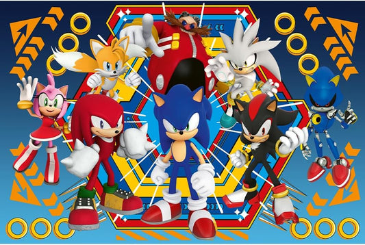 Puzzle 104 XL Super Shape - Lumea lui Sonic
