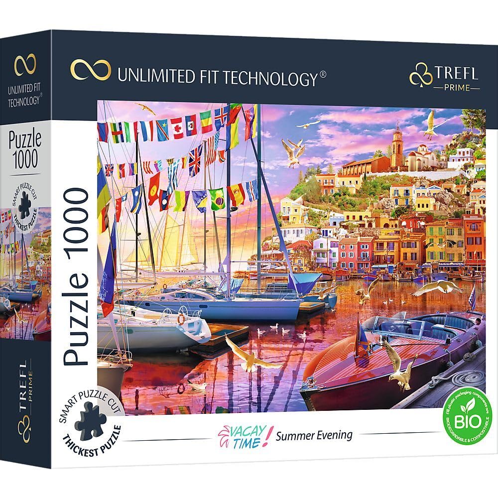 Puzzle UFT 1000 piese - Vacay Time: Summer Evening