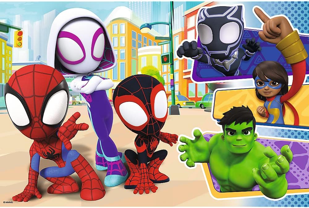 Puzzle 24 Maxi - Spidey si prietenii lui extraordinari
