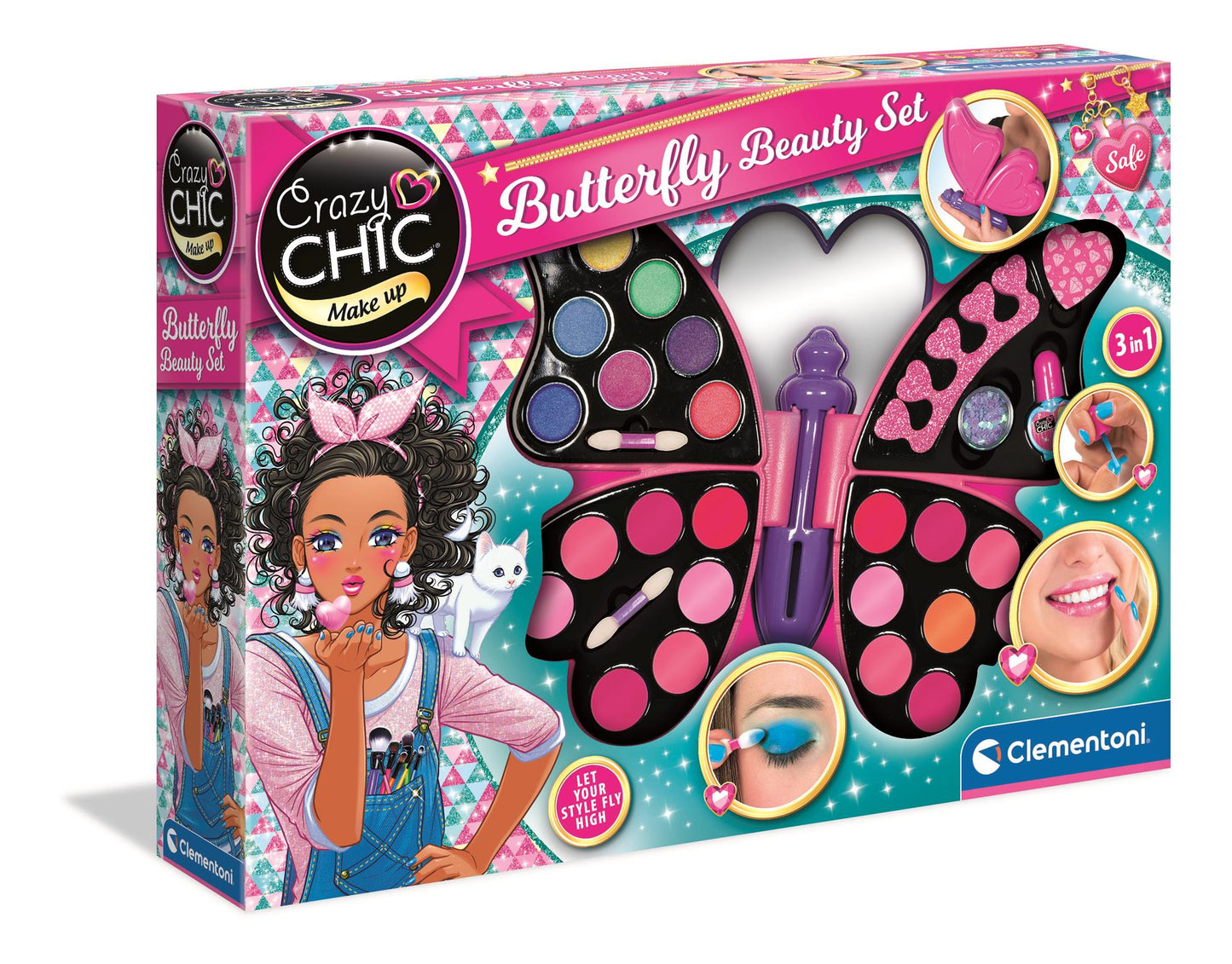 Crazy Chic - Butterfly Beauty Set - Set Machiaj Fluture